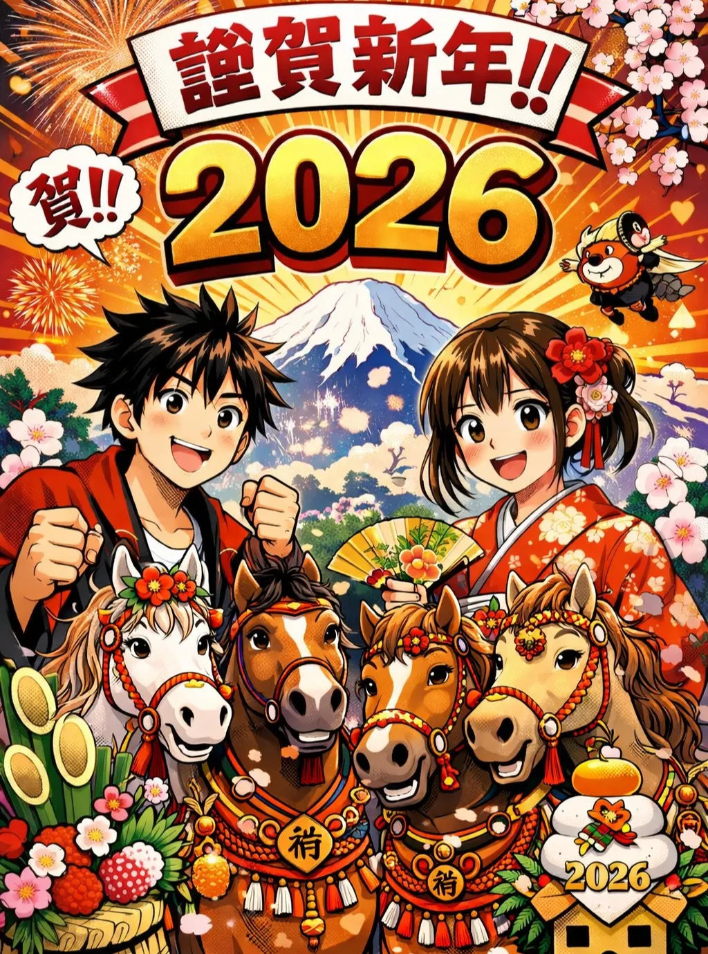 新年あけましておめでとうございます!